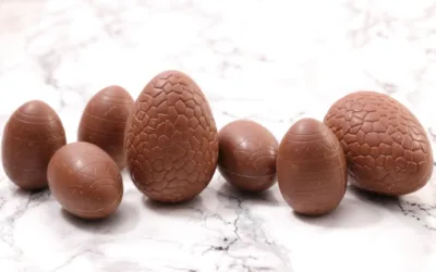 Oeufs de Pâques vegan et sans sucres raffinés