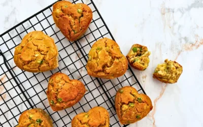 Muffins vegan aux légumes cachés