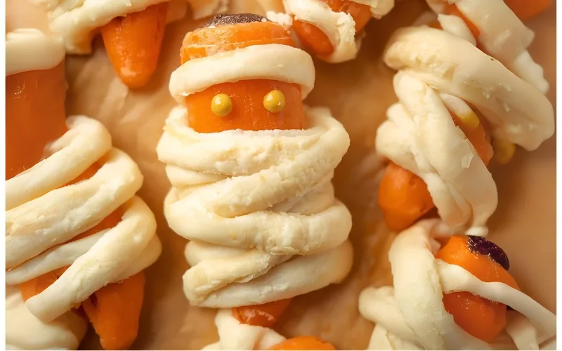carotte momies halloween carotte momies halloween vegan