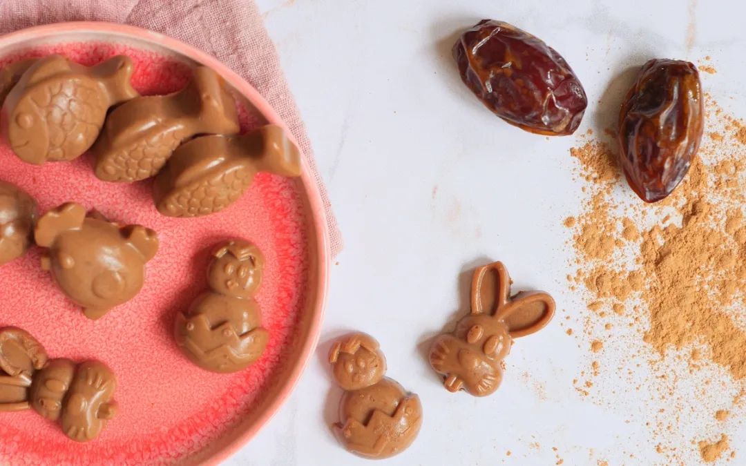 Chocolats de Pâques bébé sans cacao