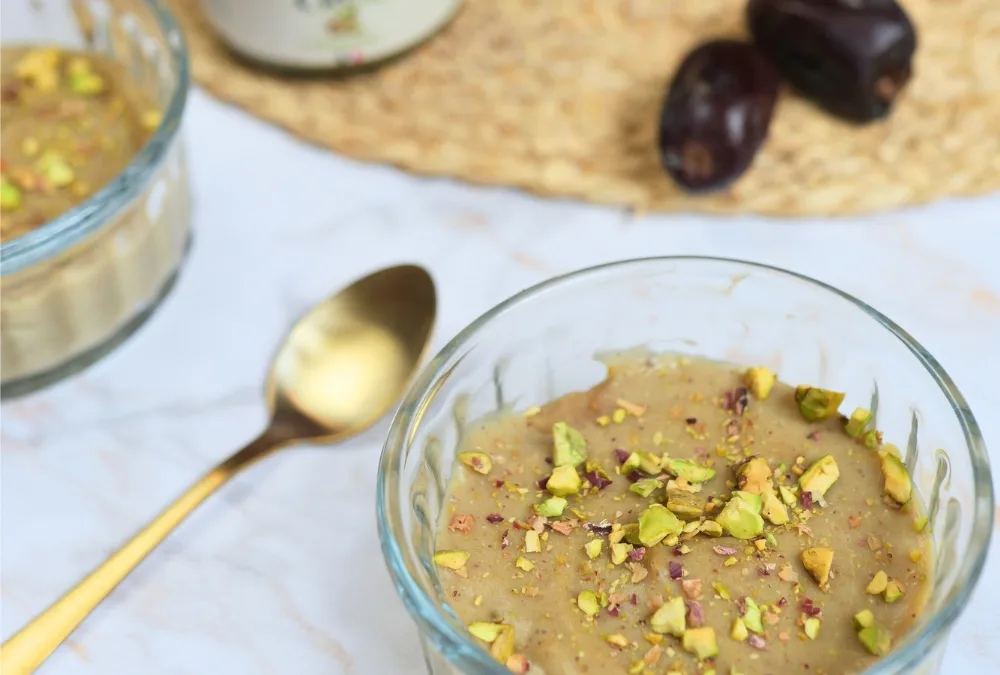 Crèmes pistache sans sucre