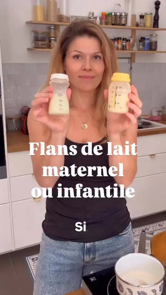 Des petits flans véganes à adapter selon les goûts de bébé !
Au lait infantile ou maternel pour les bébés mais ça se fait aussi avec du lait végétal ;) 

Pour la recette il suffit de respecter les doses : 1g d’agar-agar (soit environ 1/3 de cuillère à café) pour 250ml de liquide puis on fait bouillir pendant 30 sec à 1 minute, on ajoute éventuellement les autres ingrédients puis au frigo pendant minimum 1h. 

Pas facile de bien compter l’agar-agar mais si ça dépasse ce sera plus / trop ferme et inversement s’il n’y en a pas assez !
 

#bebeveggie #mamanvegane