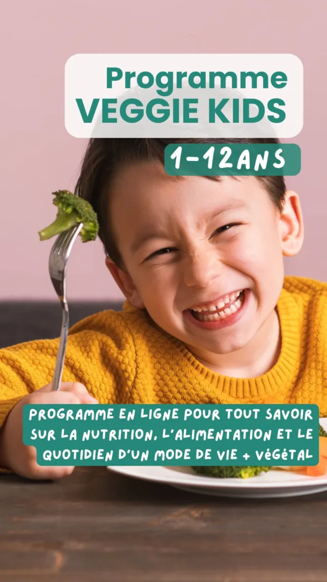 💚 Nourrir son enfant végétarien ou végane, ce n’est pas un pari risqué. C’est un choix conscient, éclairé et plein de bienveillance 🌱

Avec Veggie Kids, le 1er programme complet en France pour les parents d’enfants végétariens, véganes ou flexitariens, on vous accompagne pour donner une alimentation végétale en toute confiance — sans stress, sans carence et sans passer des heures en cuisine.

Vous y trouverez :
 ✨ Des repères nutritionnels simples et validés scientifiquement
 👩‍🍳 Des recettes, des idées de repas et des outils pratiques pour équilibrer chaque repas
💚 Des clés pour établir une relation saine avec la nourriture dès l’enfance
 🧠 Des solutions concrètes pour gérer la néophobie alimentaire, la cantine, les repas en famille, les professionnels de santé…
 🤝 Des ateliers en ligne thématiques tout au long de l’année pour échanger concrètement sur des problématiques spécifiques. 

Le tout pour seulement 99€, dont 40€ peuvent être pris en charge par la mutuelle ! 

Pensé par Astrid, @astrid_nutrition_militante diététicienne spécialisée en alimentation végétale, et Emilie, maman de 2 petits veggies pour vous !

👇 Pour recevoir le lien direct pour avoir plus d’infos en DM, commentez “VEGGIE KIDS”

 🔥 Les premiers inscrits auront accès au prochain atelier Q&R en ligne le 25 novembre !

 💬 Si vous voulez que le végétal se démocratise ou si vous connaissez des parents à qui ça pourrait être utile, partagez ce reel ! Et enregistrez-le pour y revenir plus tard si vous en ressentez le besoin pour votre enfant 😉

 #VeggieKids #PetitMaisVeggie #ParentsVégétariens #AlimentationEnfant #VeganKids